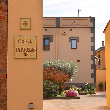 Casa TAPIOLAS Borrassá Exterior foto